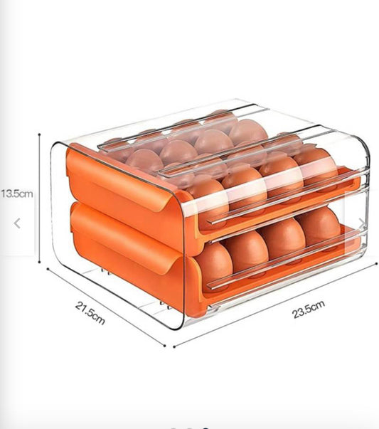 Porta huevo de 2 niveles