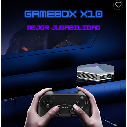 GAMEBOX X10 - 128GB - 40000 JUEGOS RETRO